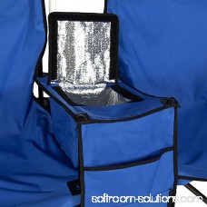Ktaxon Portable Folding Camping Umbrella Chair Table Canopy Cooler Beach Picnic Chair Sun Protection Chair